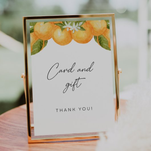 Panneau de carte et de cadeau pour baby shower de 