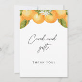 Panneau de carte et de cadeau pour baby shower Lit (Devant)