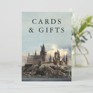 Panneau de cartes et cadeaux de mariage Harry Pott