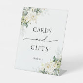 Panneau de cartes et cadeaux floraux Roses blanche (Recto)