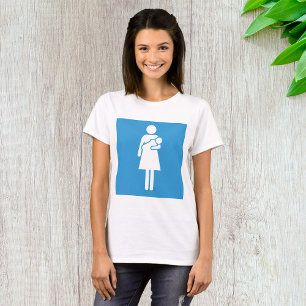 Panneau de chambre Parents Femme T-shirt