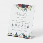 Panneau de chronologie des Mariages de la marine d (Recto)