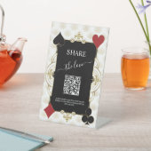Panneau de code QR de photo de mariage moderne Par (In SItu)