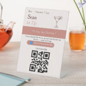 Panneau de code QR de pourboire neutre à scanner j (In SItu)