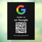 Panneau de code QR Google pour une révision modern (Feuille 3)