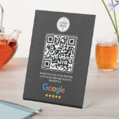 Panneau de code QR pour Google Avis pour salons et (In SItu)