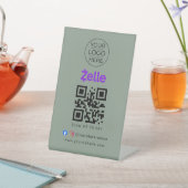 Panneau de code QR pour payer par balayage | Zelle (In SItu)