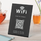 Panneau de connexion WiFi par code QR pour les cha (In SItu)