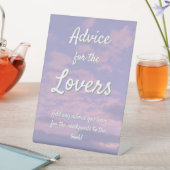 Panneau de conseil de l'amoureux des nuages de rêv (In SItu)