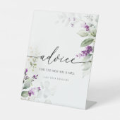 Panneau de conseil Lavande verte pourpre (Recto)