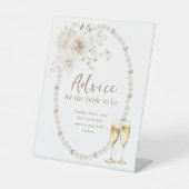 Panneau de conseils pour la mariée (Recto)