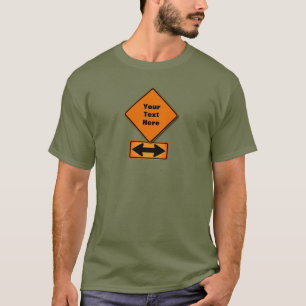 Panneau de construction personnalisable + T-shirt 
