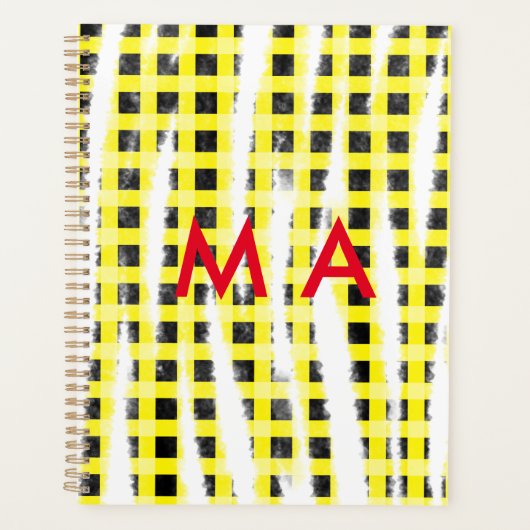 Panneau de contrôle Jaune Noir ajouter nom nom mon (Devant)