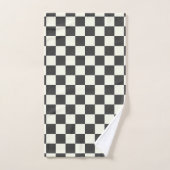 Panneau de contrôle noir et blanc désactivé (Serviette à main)