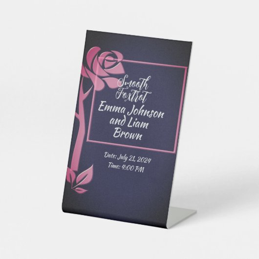 panneau de couleur mariage floral snauf (Recto)