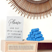 Panneau de couverture de chaussures pour la propri