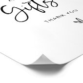 Panneau de décoration Baby shower de cartes et cad (Coin)