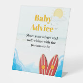 Panneau de douche Advicebaby pour le surf de plage (Recto)