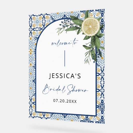 Panneau de douche de mariée en acrylique pour l'ét (Angle)