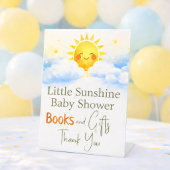 Panneau de douche pour bébé à l'aquarelle Sunshine
