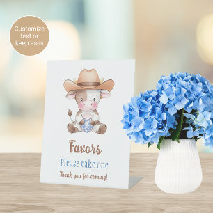Panneau de Faveur de Fête pour Baby Shower sur le