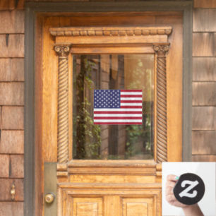 Panneau de fenêtre Amérique / USA, Clin, Drapeau a