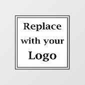 Panneau de fermeture de la fenêtre Modèle du logo  (Feuille)