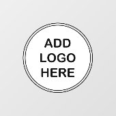 Panneau de fermeture de la fenêtre Modèle du logo  (Feuille)