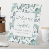 Panneau de Fête des mariées de bienvenue Eucalyptu (In SItu)