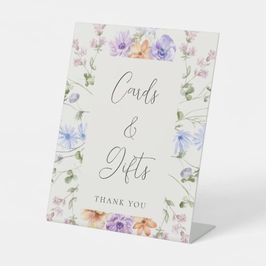 Panneau de Fête des mariées fleur sauvage (Recto)