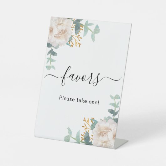 Panneau de fleurs de greenery d'eucalyptus floral  (Recto)