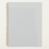 Panneau de fond gris moderne à pois pour événement (Devant)