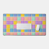 Panneau de grille géométrique coloré (Clavier et souris)