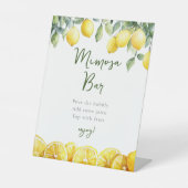 Panneau de la barre d'aquarelles moderne Citrus Mi (Recto)