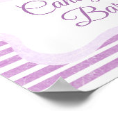 Panneau de la barre de bonbons Poster de sucettes  (Coin)