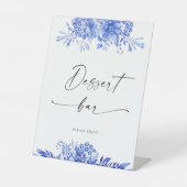 Panneau de la barre de dessert Florale Porcelaine  (Recto)