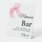 Panneau de la barre de Fête des mariées mimosa ros (Recto)