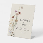 Panneau de la barre de fleurs Boho (Recto)