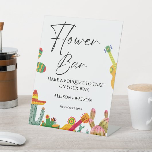 Panneau de la barre de fleurs Cactus Fleur de douc (In SItu)