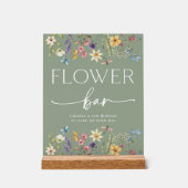 Panneau de la barre de fleurs de Fleur sauvage de (Recto)