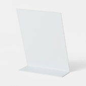 Panneau de la barre de Mariage moderne simple noir (Verso)