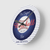 Panneau de la barre de sport de base-ball Horloge  (Angle)