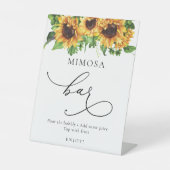 Panneau de la barre de tournesol Mimosa (Recto)