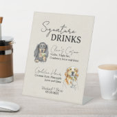 Panneau de la barre des boissons à deux Mariages d (In SItu)