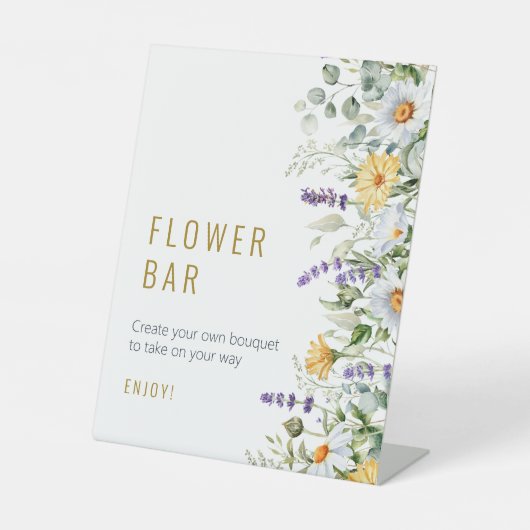 Panneau de la barre des fleurs Chamomile & Eucalyp (Recto)