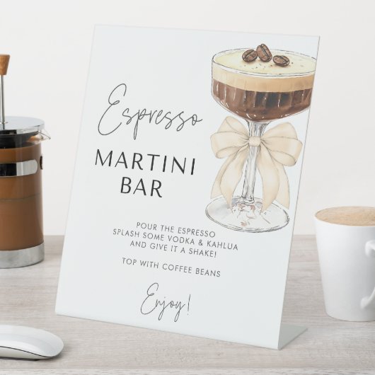 Panneau de la barre Martini Espresso Bow Beige (In SItu)