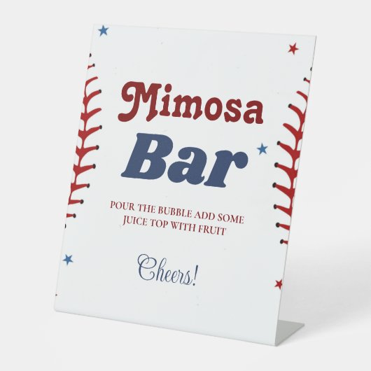 Panneau de la barre Mimosa du baseball Sport (Recto)