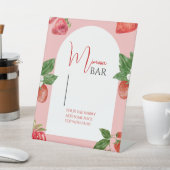 Panneau de la barre mimosa fraise pour Berry 1er a (In SItu)