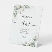 Panneau de la barre Mimosa Or Eucalyptus (Recto)