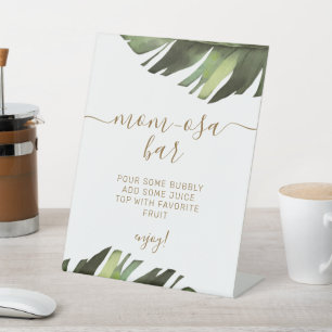 Panneau de la barre Momosa de la palme Tropical Fl